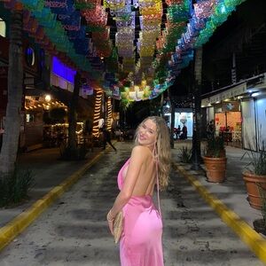 Onarin Stolen Stores Halter Dress